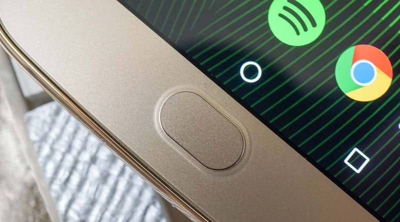 Moto G5 Plus - новый сканер отпечатков пальцев