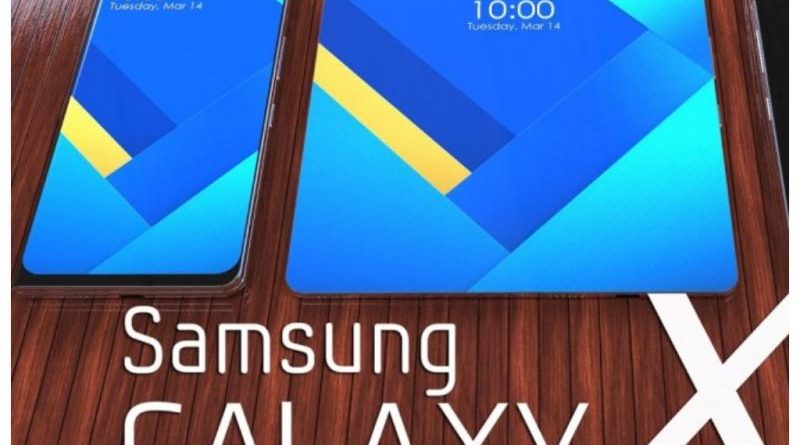 Складной смартфон Samsung