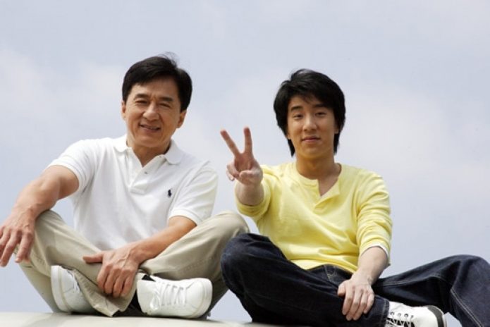 Джеки Чан с сыном
