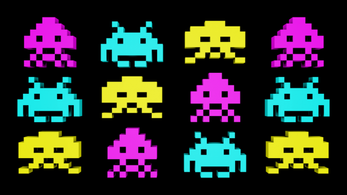 Space Invaders Charaters